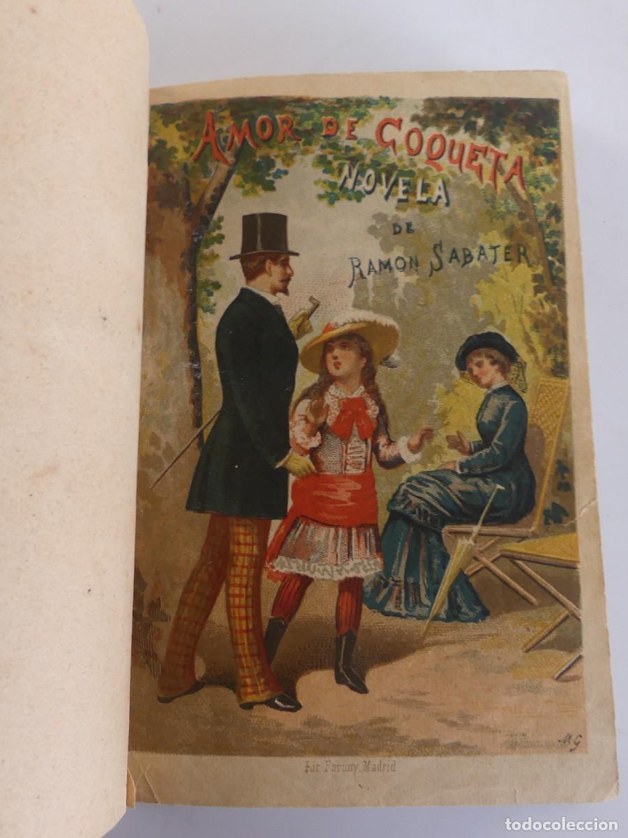 Libri di seconda mano: Libro Antiguo - Amor de Croqueta - Don Ramon Sabater -A&ntilde;o 1880
