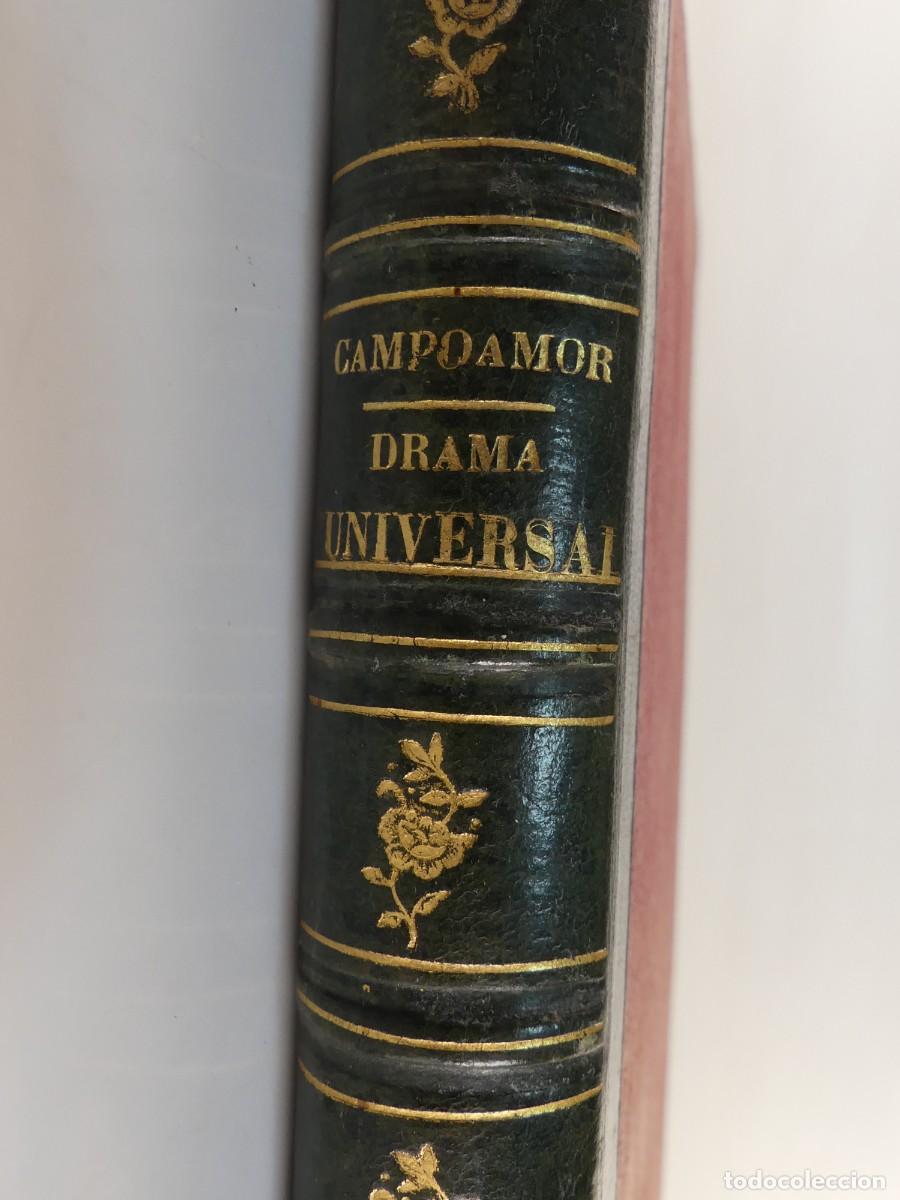 Libri di seconda mano: Libro Antiguo - Drama Universal - Don Ramon de Campoamor -A&ntilde;o 1873