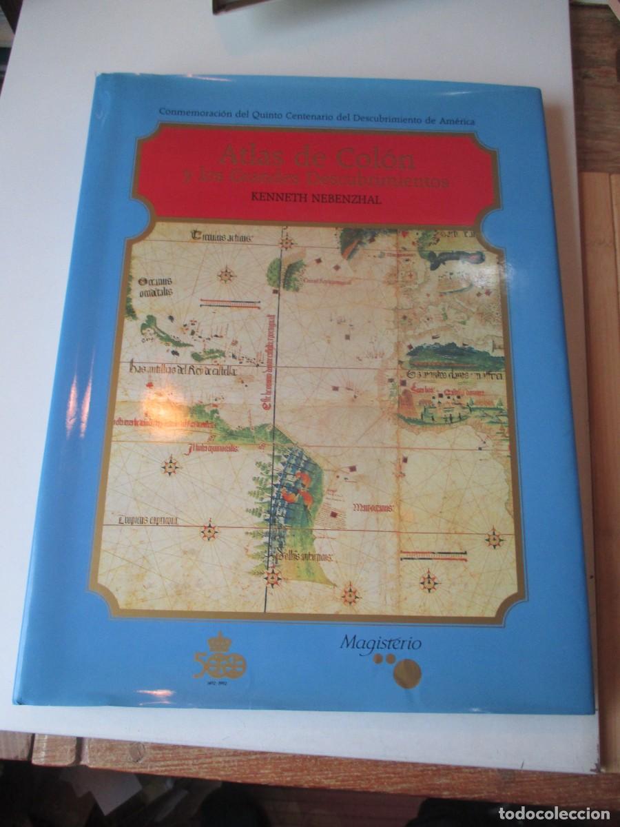 Libros de segunda mano: KENNETH NEBENZHAL Atlas de Col&oacute;n y los grandes descubrimientos W41245