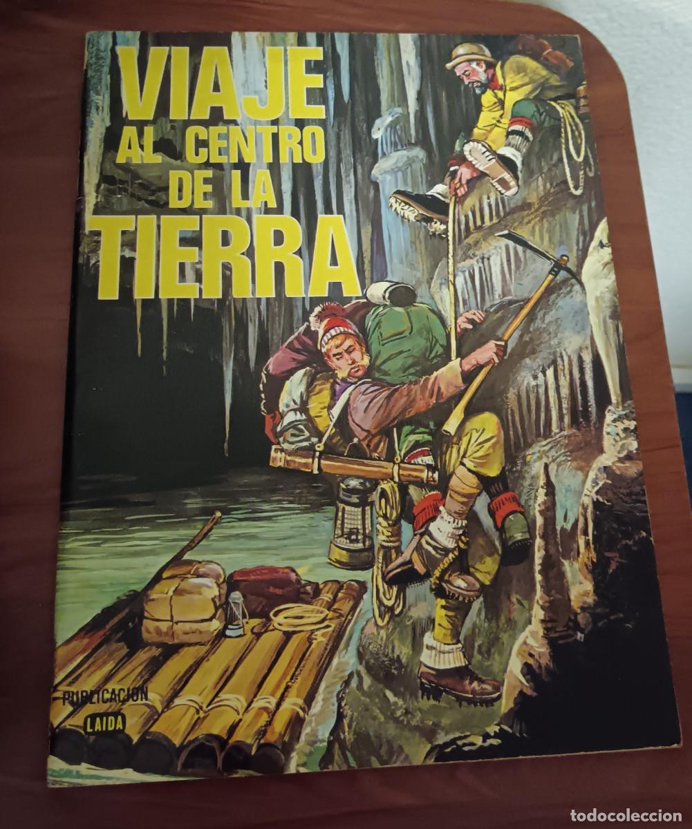 Libros de segunda mano: VIAJE AL CENTRO DE LA TIERRA JULIO VERNE EDICIONES LAIDA A&Ntilde;O 1973