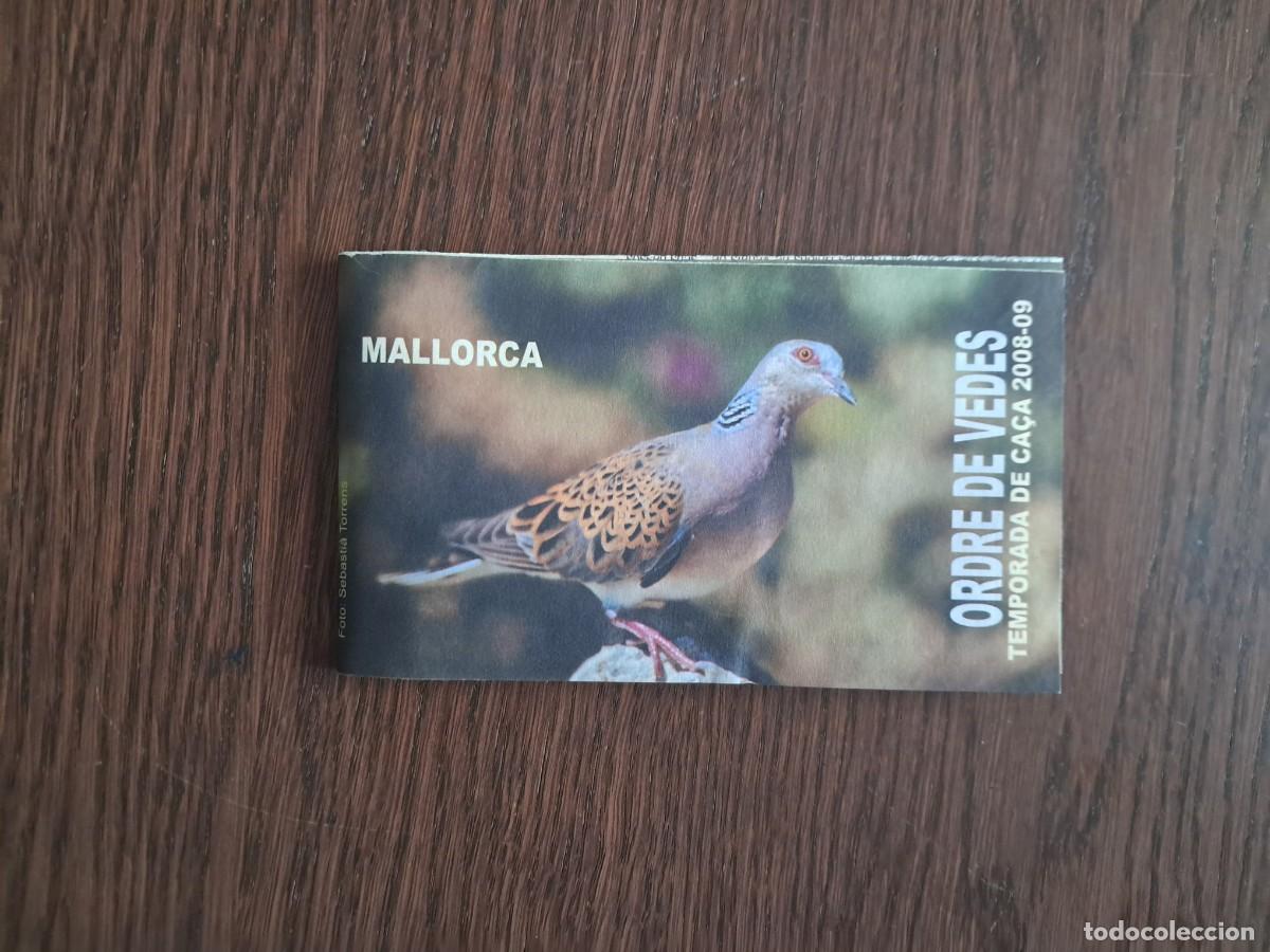 Libri di seconda mano: revista, folleto de caza, govern de les Illes Balears, temporada 2008-9. orden de vedas.