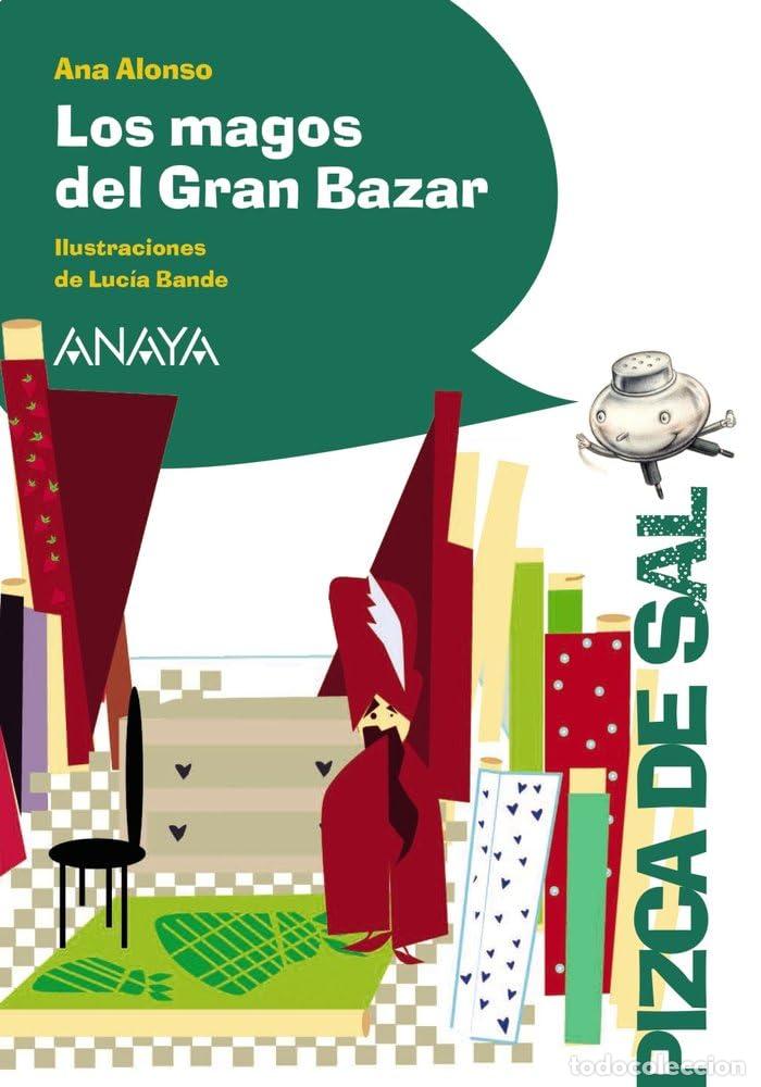 Libros de segunda mano: Los magos del Gran Bazar (LITERATURA INFANTIL - Pizca de Sal)