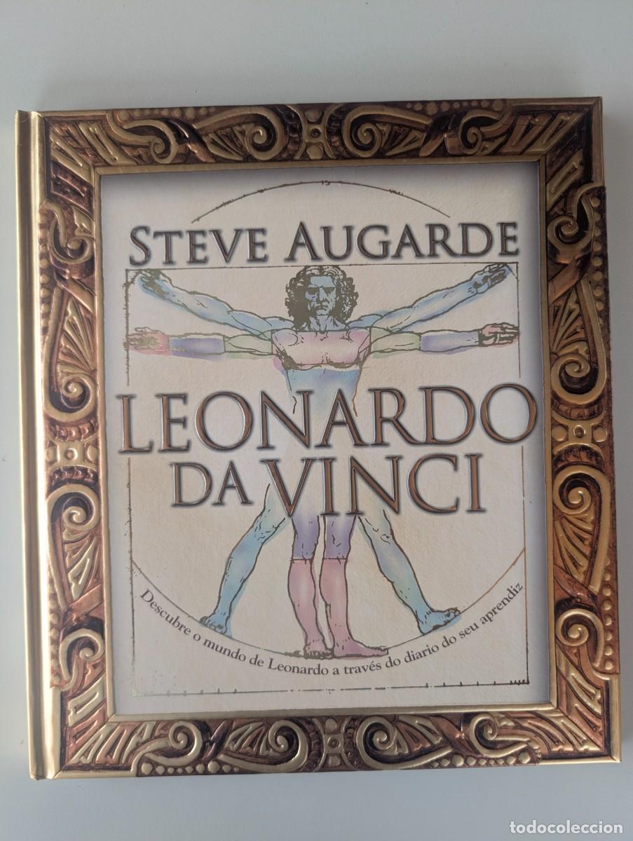 Libros de segunda mano: LIBRO SOBRE LEONARDO DA VINCI EN GALLEGO EXEPCIONAL PARA NI&Ntilde;OS STEVE AUGARDE