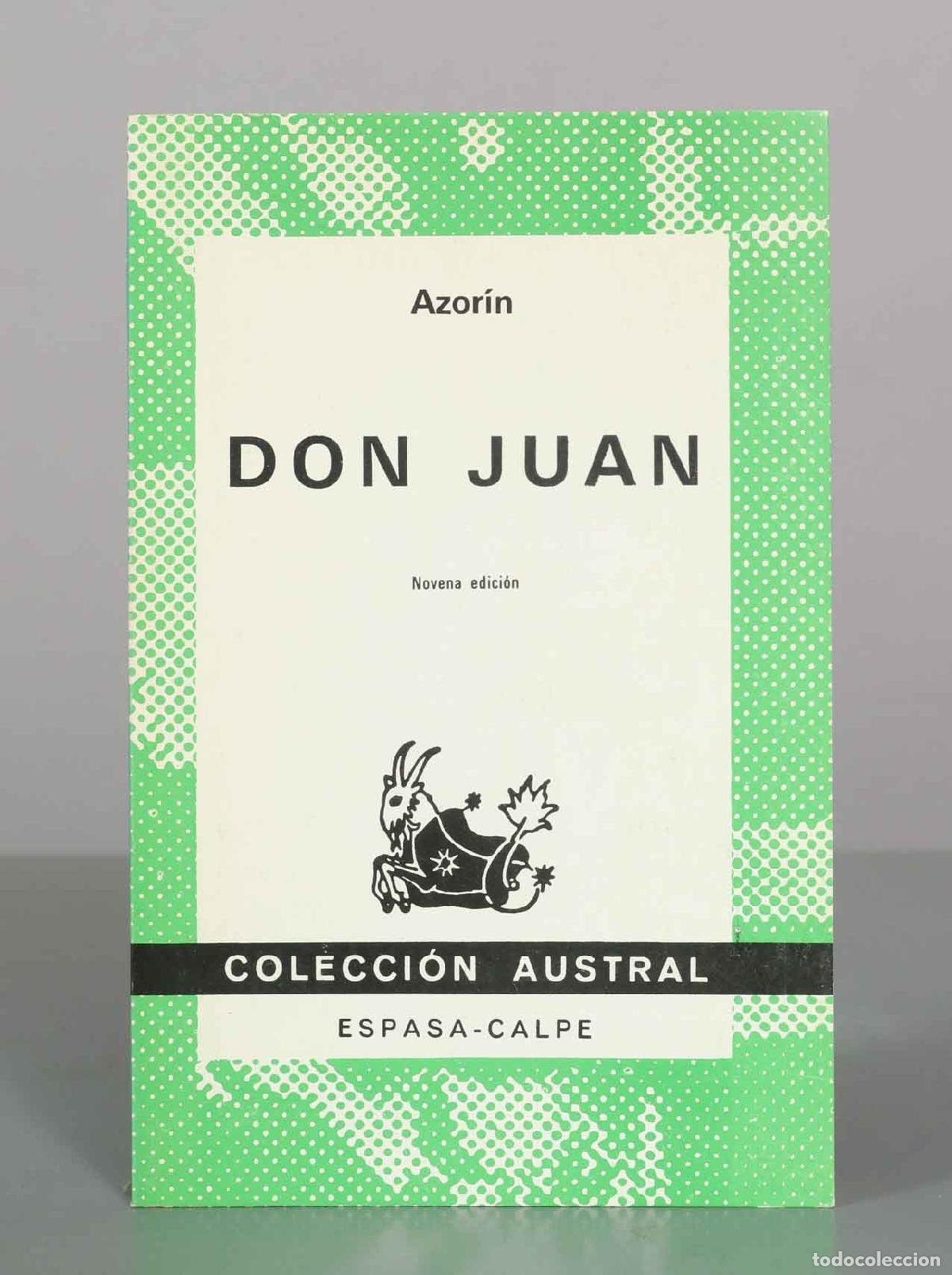 Libros de segunda mano: Don Juan - Azor&iacute;n - Colecci&oacute;n Austral - Espasa-Calpe - Foto 1