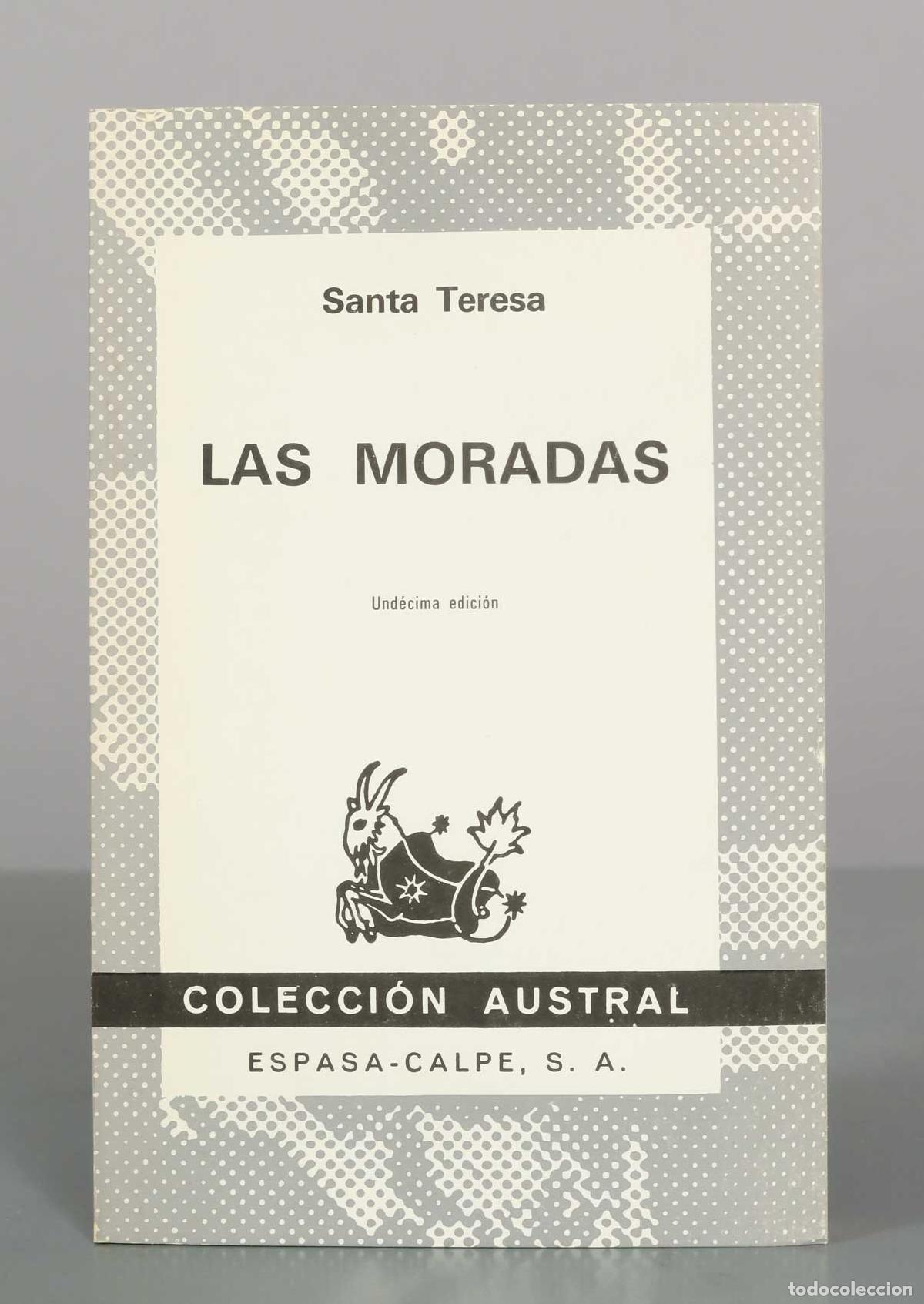 Second hand books: Las moradas - Santa Teresa de Jes&uacute;s - Colecci&oacute;n Austral - Editorial Espasa-Calpe