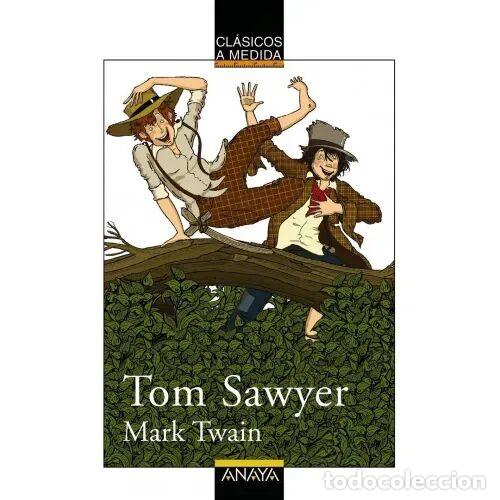 Libros de segunda mano: Tom Sawyer - Twain, Mark - Anaya - Cl&aacute;sicos - A Medida, 01