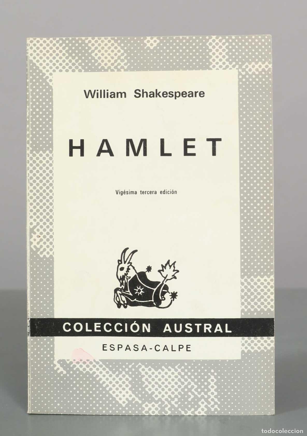 Libros de segunda mano: Hamlet - William Shakespeare - Espasa-Calpe - Foto 1