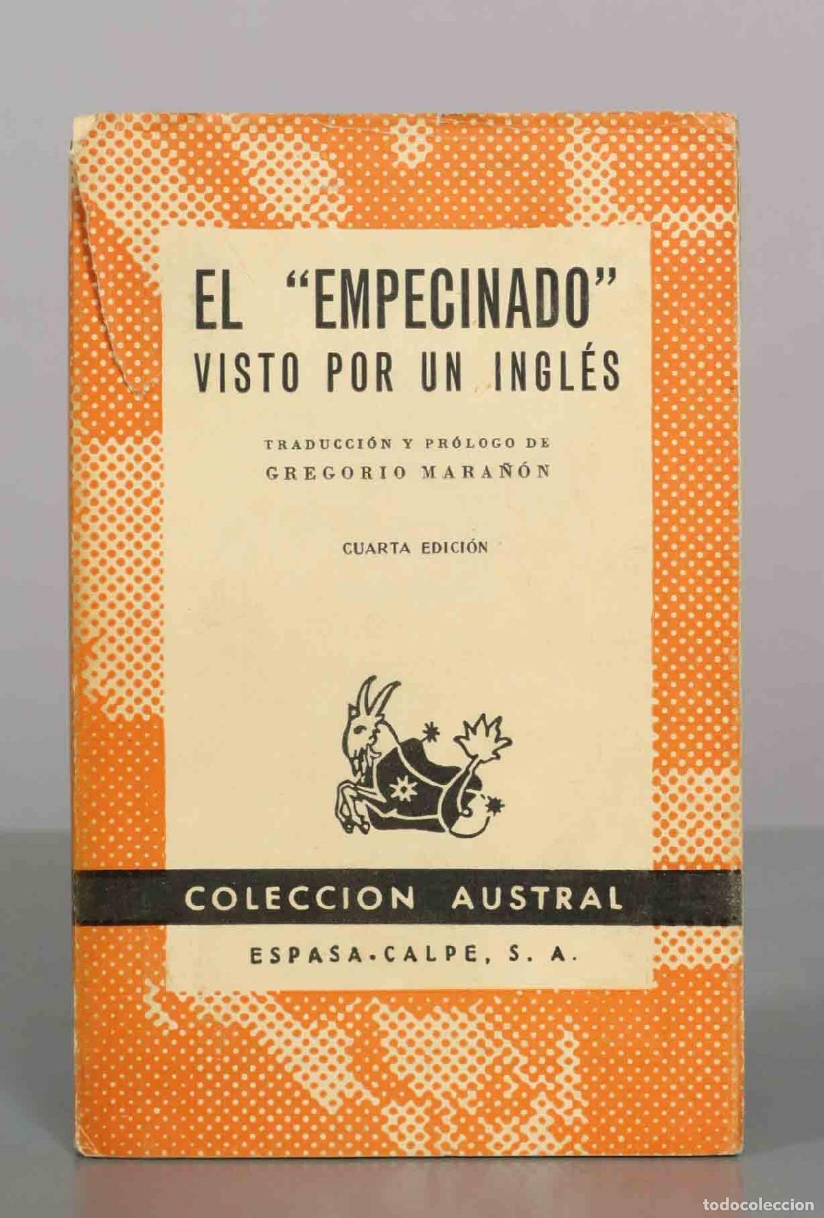 Livres d'occasion: El Empecinado visto por un ingl&eacute;s - Frederick Hardman, Gregorio Mara&ntilde;&oacute;n - Espasa-Calpe