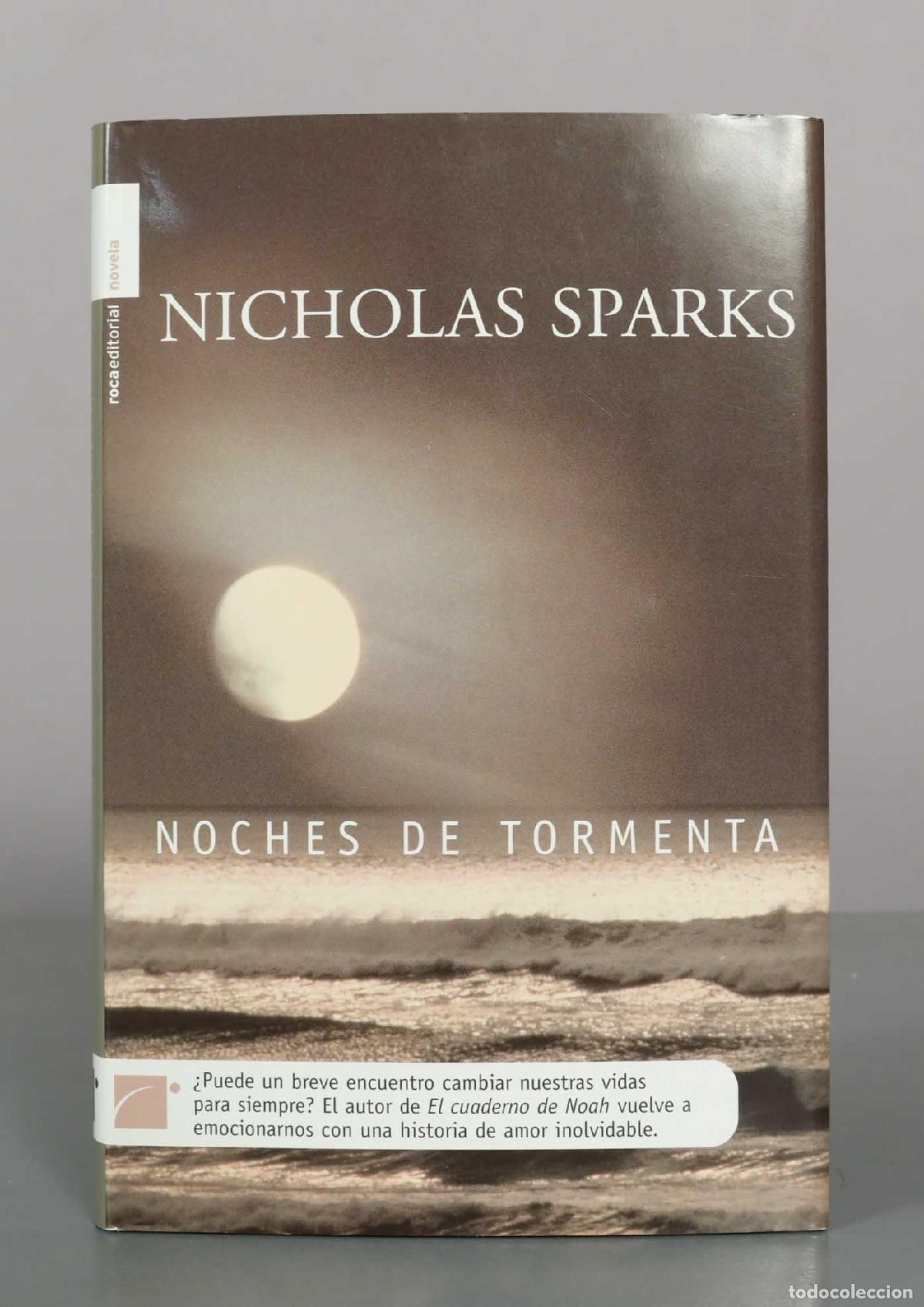 Libros de segunda mano: Noches de tormenta - Nicholas Sparks - Roca Editorial - Foto 1