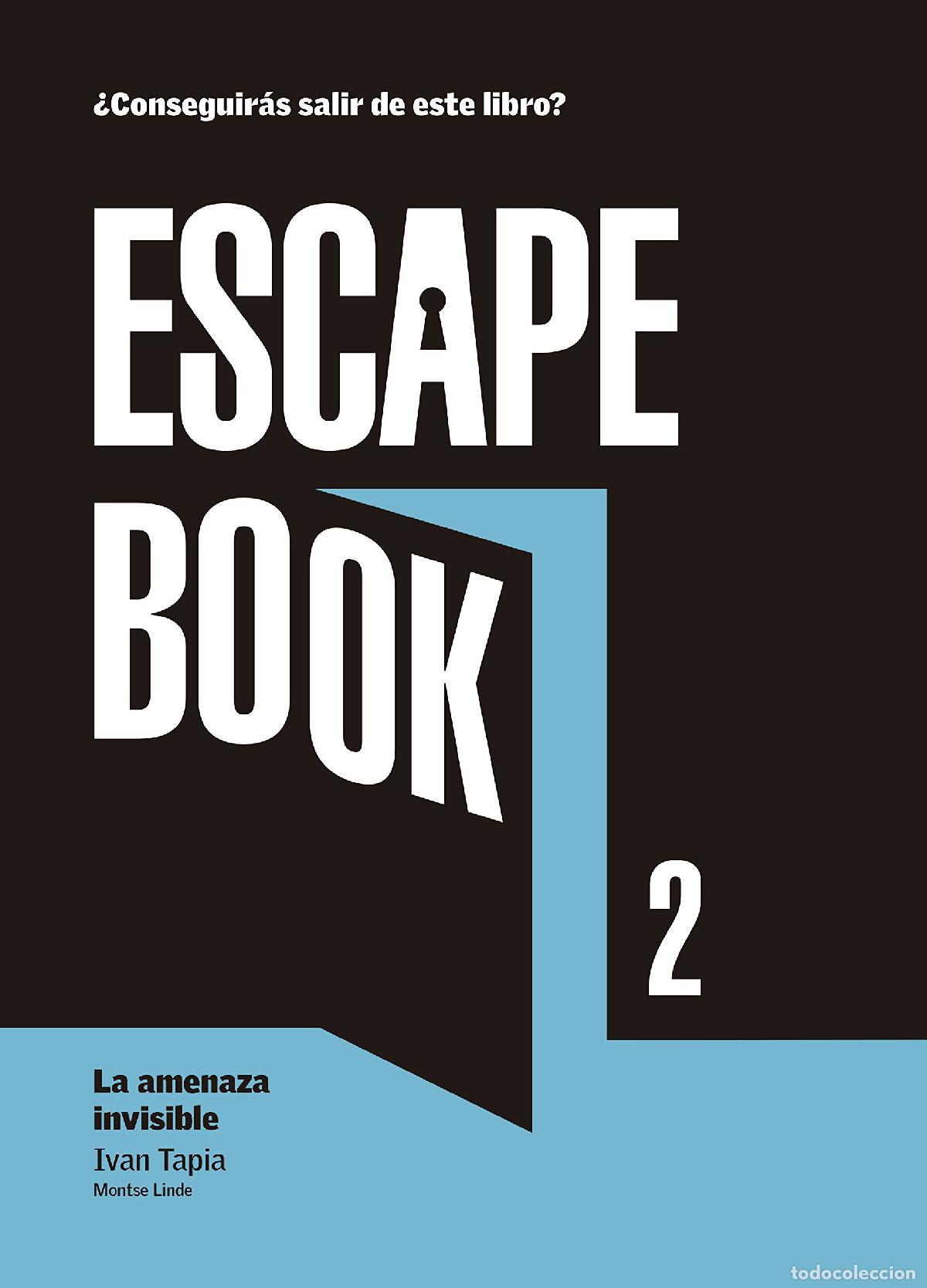 Libros de segunda mano: Escape book 2: La amenaza invisible (Libro interactivo) - Foto 1