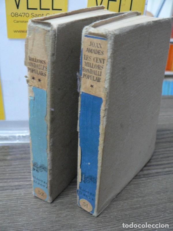 Libros de segunda mano: Les cent millors rondalles populars (2 vols) - Amades, Joan - Selecta - 1953, 2&ordf; ed. - Biblioteca, 5