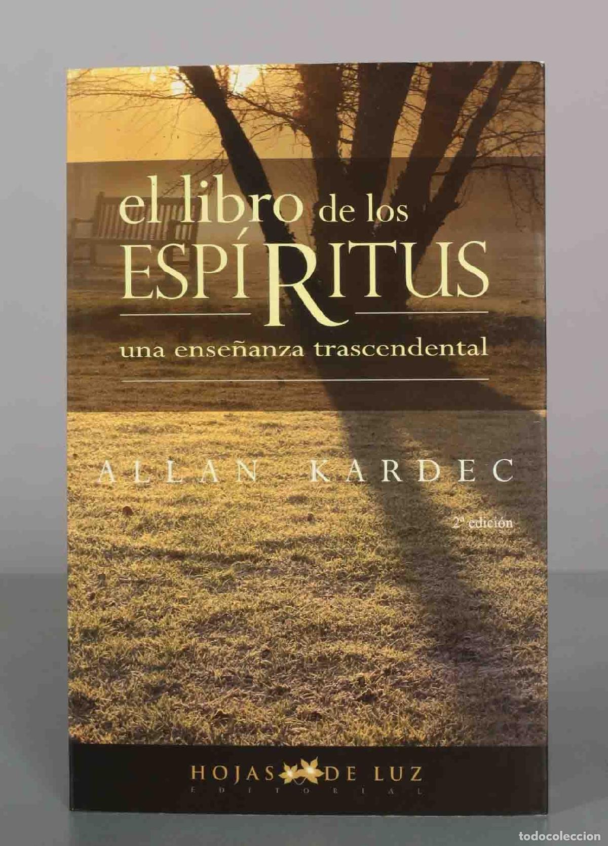 Libros de segunda mano: El libro de los esp&iacute;ritus - Allan Kardec - Editorial Hojas de Luz