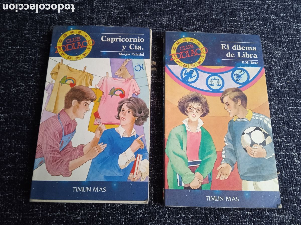 Libros de segunda mano: CLUB ZODIACO. N&ordm; 2 Y 4 -ED. TIMUN MAS
