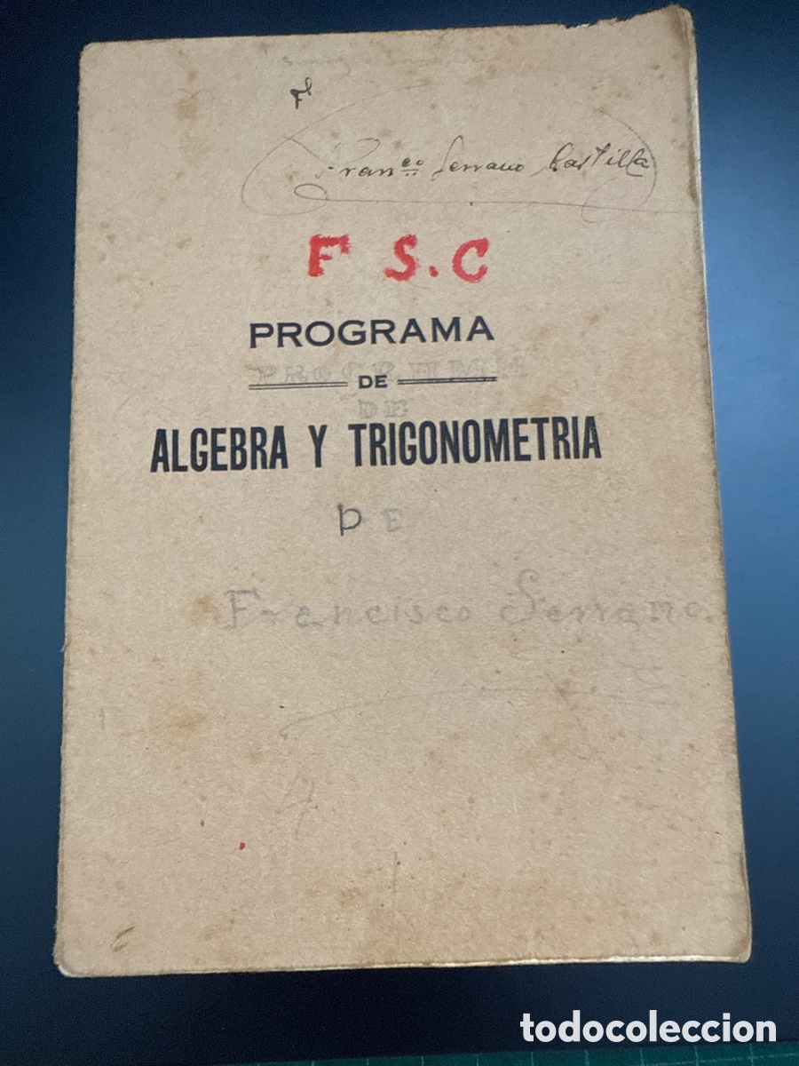 Libros de segunda mano: SU&Aacute;REZ SOMONTE, Ignacio. &Aacute;lgebra y trigonometr&iacute;a - Foto 4