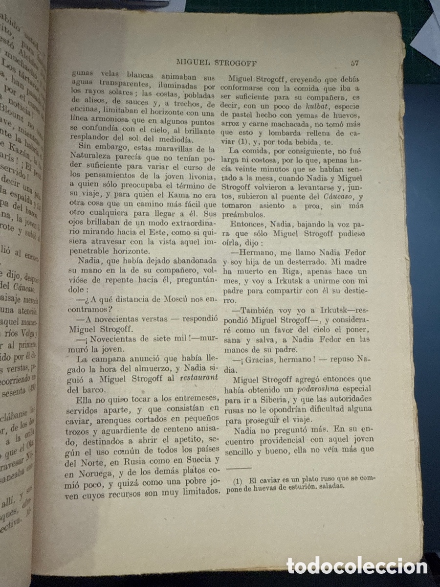 Libros de segunda mano: VERNE, Julio. Miguel Strogoff - Foto 2