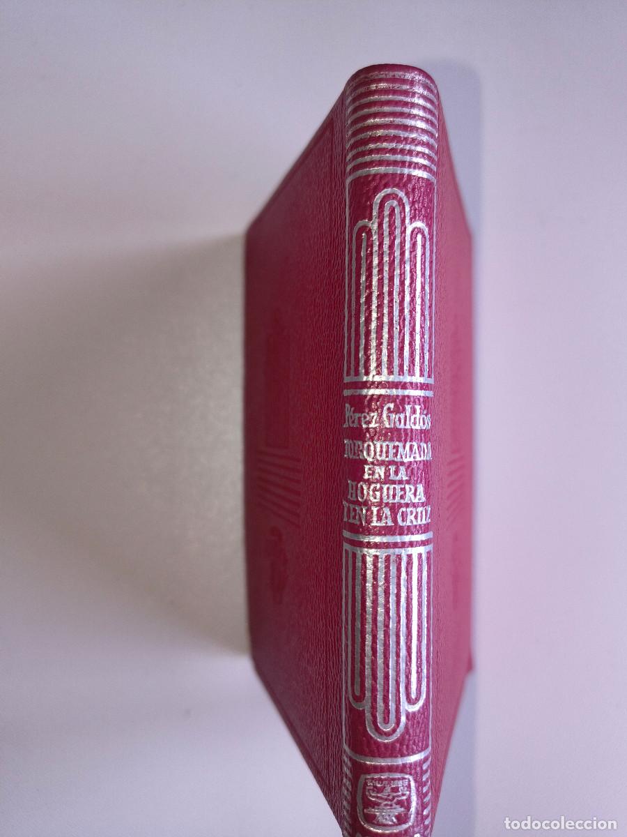 Libros de segunda mano: Crisol 393, Torqueda en la hoguera y en la cruz, P&eacute;rez Gald&oacute;s, Aguilar