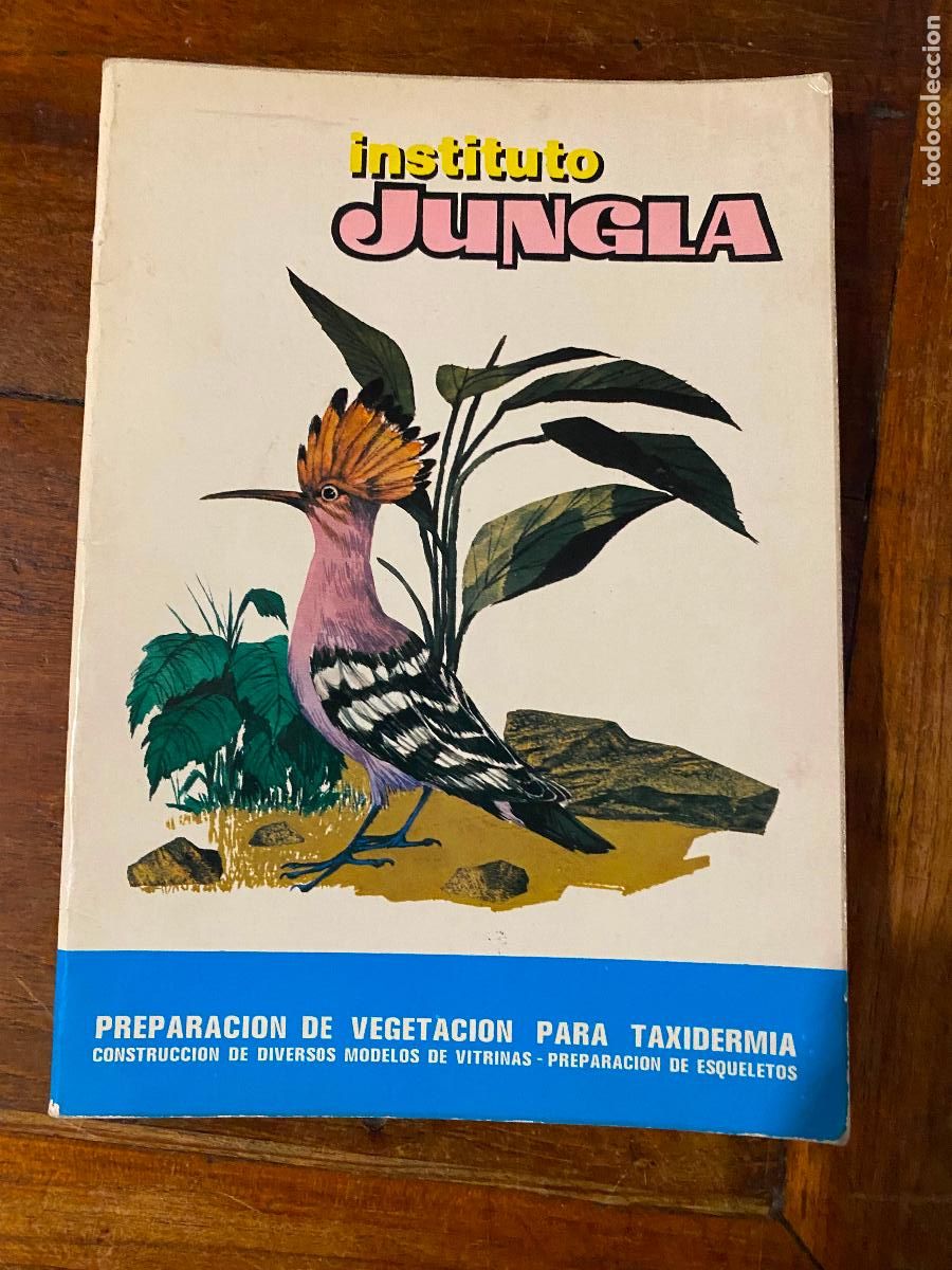 Libros de segunda mano: INSTITUTO JUNGLA : PREPARACI&Oacute;N DE VEGETACI&Oacute;N PARA TAXIDERMIA