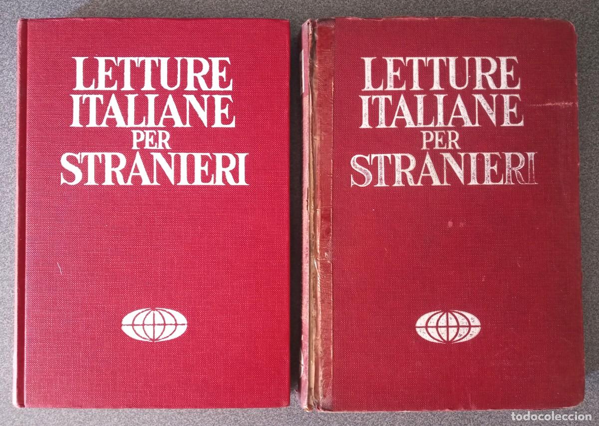 Libros de segunda mano: Lote libros Letture Italiane Per Stranieri