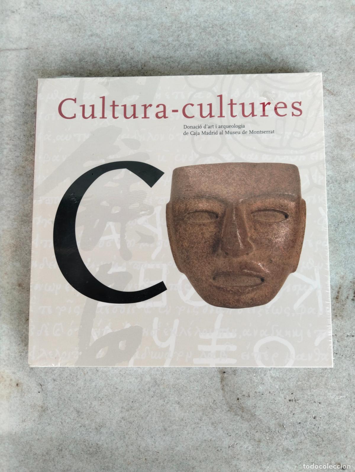 Libros de segunda mano: Cultura-cultures donaci&oacute; d'art i arqueologia de caja madrid al museu de Montserrat llibre nou
