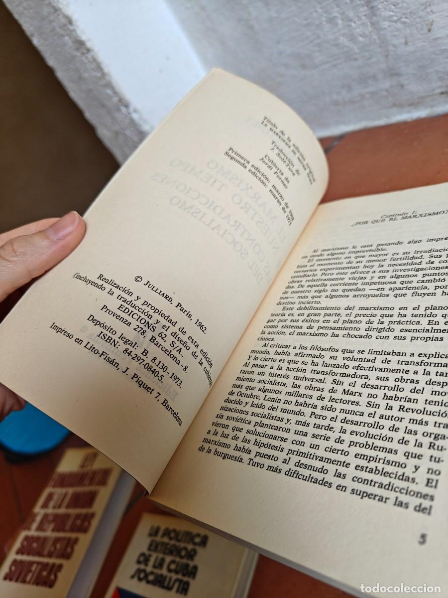Libros de segunda mano: El marxismo de nuestro tiempo de Martinet - Foto 2