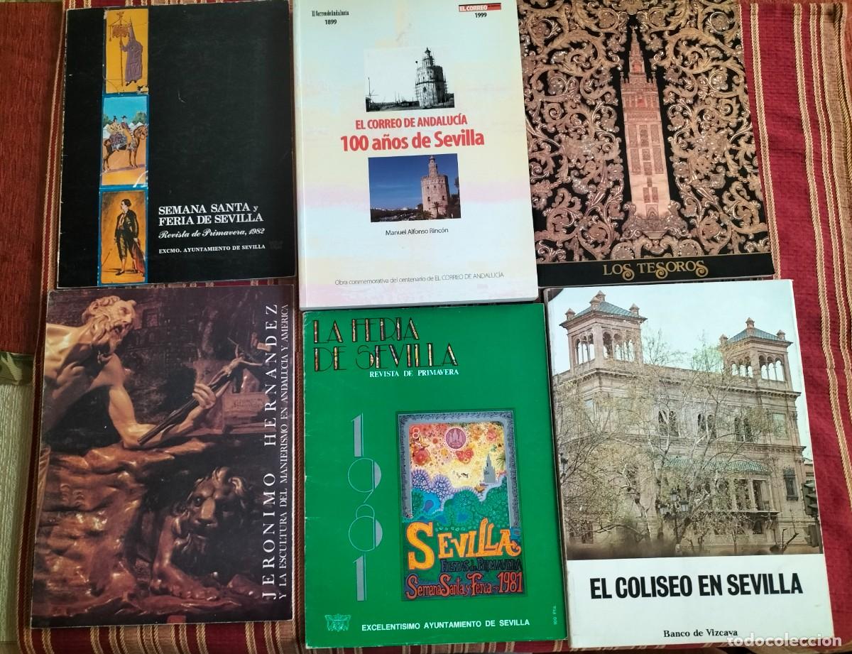 Libros de segunda mano: (LIBROS) LOTE DE LIBROS TEM&Aacute;TICA SEVILLA ARTE Y FIESTAS. - Foto 1