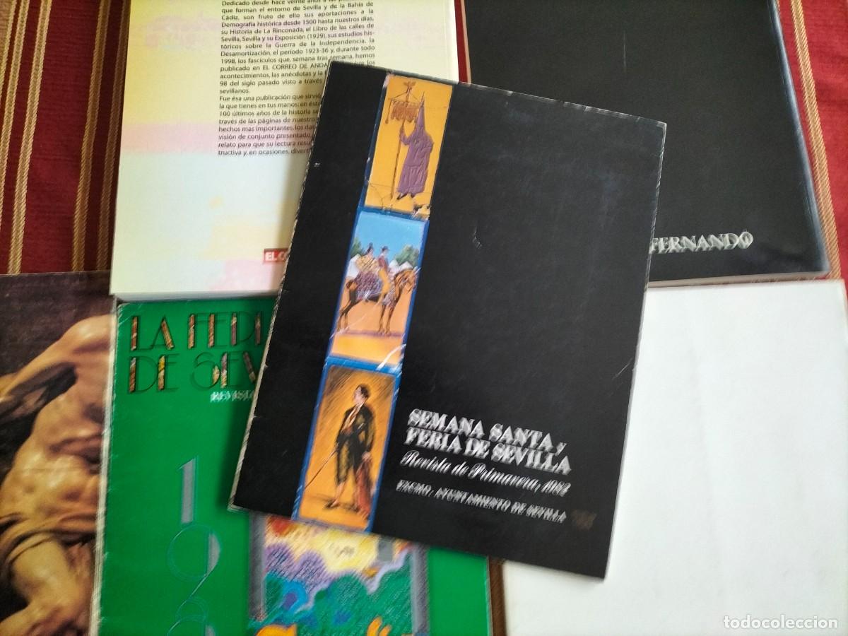 Libros de segunda mano: (LIBROS) LOTE DE LIBROS TEM&Aacute;TICA SEVILLA ARTE Y FIESTAS. - Foto 15