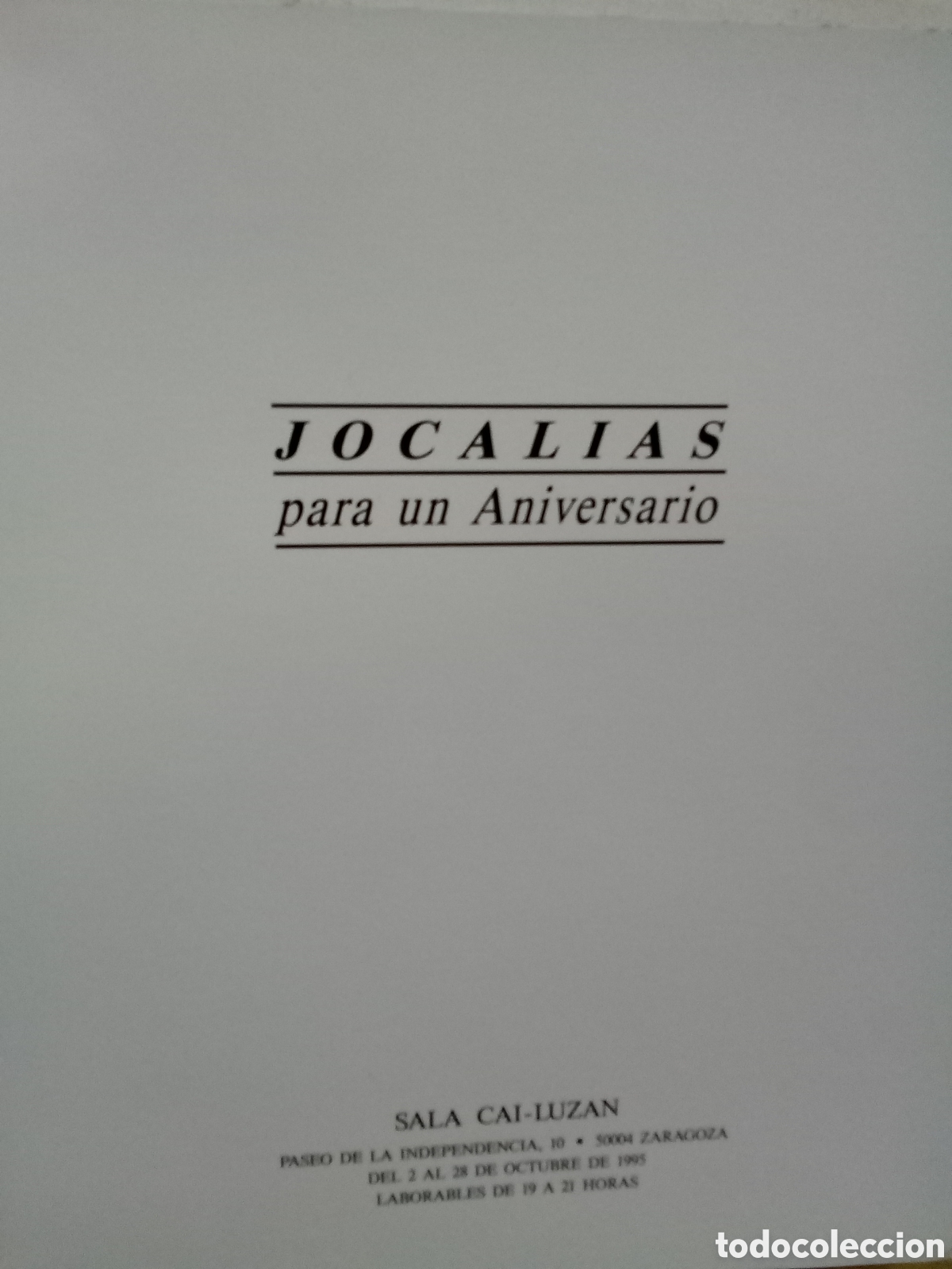 Livres d'occasion: Jocalias para un Aniversario, 1905 - 1995