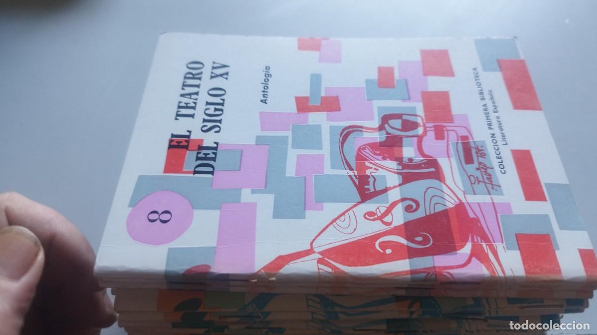 Libros de segunda mano: 8 EL TEATRO DEL SIGLO XV / COCULSA / ANTOLOGIA / COLECCI&Oacute;N PRIMERA BIBLIOTECA LITERATURA ESPA&Ntilde;