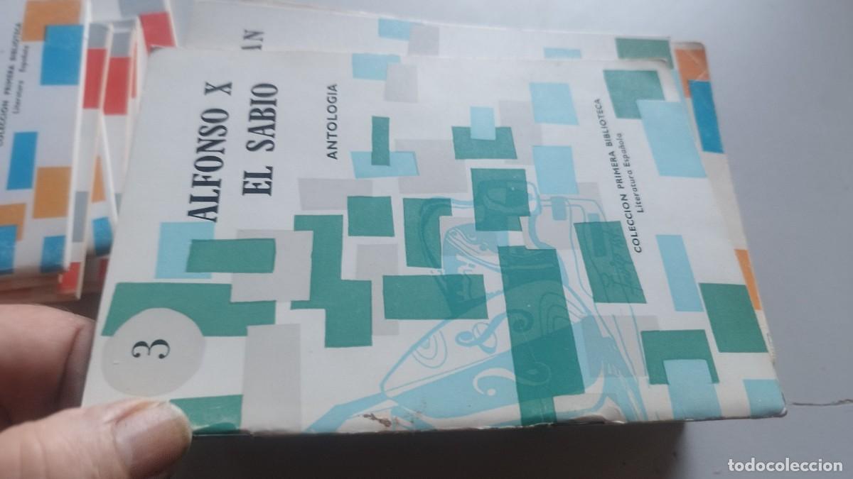 Libros de segunda mano: 3 ALFONSO X EL SABIO / COCULSA / ANTOLOGIA / COLECCI&Oacute;N PRIMERA BIBLIOTECA LITERATURA ESPA&Ntilde;OLA