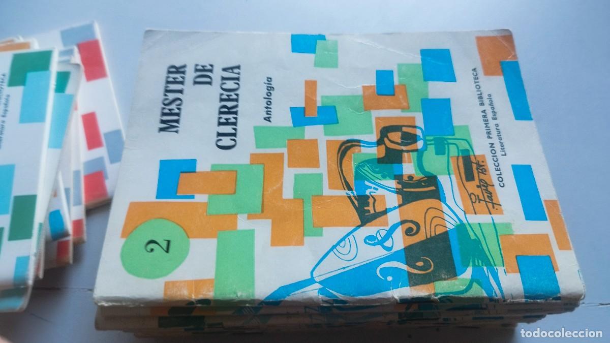 Libros de segunda mano: 2 MESTER DE CLERECIA / COCULSA / ANTOLOGIA / COLECCI&Oacute;N PRIMERA BIBLIOTECA LITERATURA ESPA&Ntilde;OLA