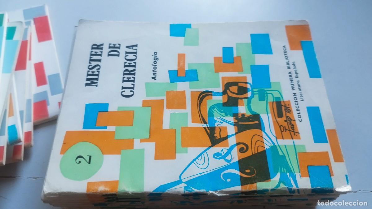 Libros de segunda mano: 2 MESTER DE CLERECIA / COCULSA / ANTOLOGIA / COLECCI&Oacute;N PRIMERA BIBLIOTECA LITERATURA EESPA&Ntilde;OLA