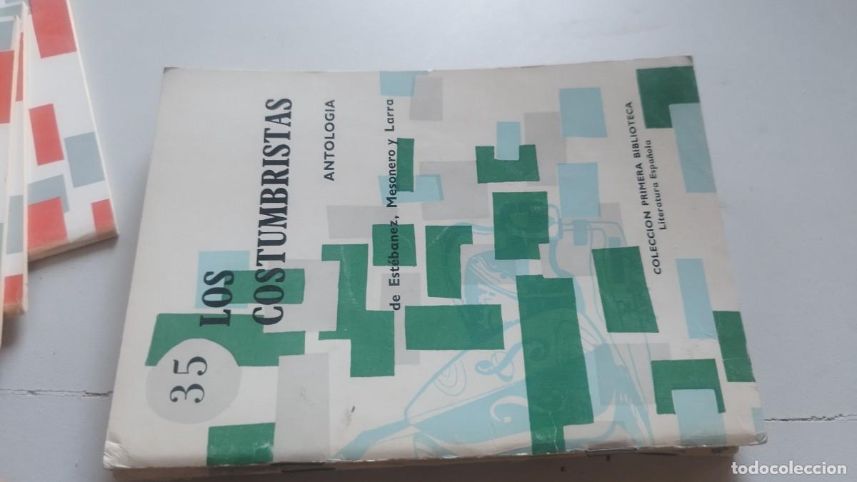 Libros de segunda mano: 35 LOS COSTUMBRISTAS / COCULSA / ANTOLOGIA / COLECCI&Oacute;N PRIMERA BIBLIOTECA LITERATURA ESPA&Ntilde;OLA