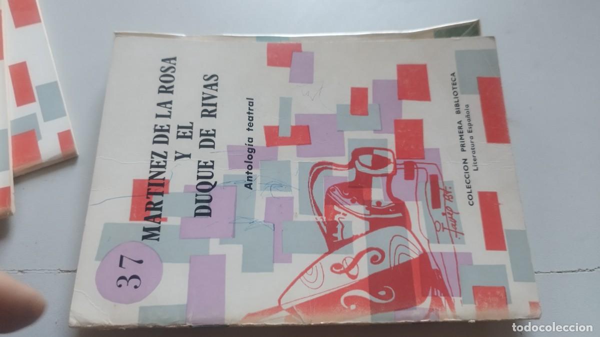 Libros de segunda mano: 37 MARTINEZ DE LA ROSA Y EL DUQUE DE RIVAS / COCULSA / ANTOLOGIA / COLECCI&Oacute;N PRIMERA BIBLIOTEC