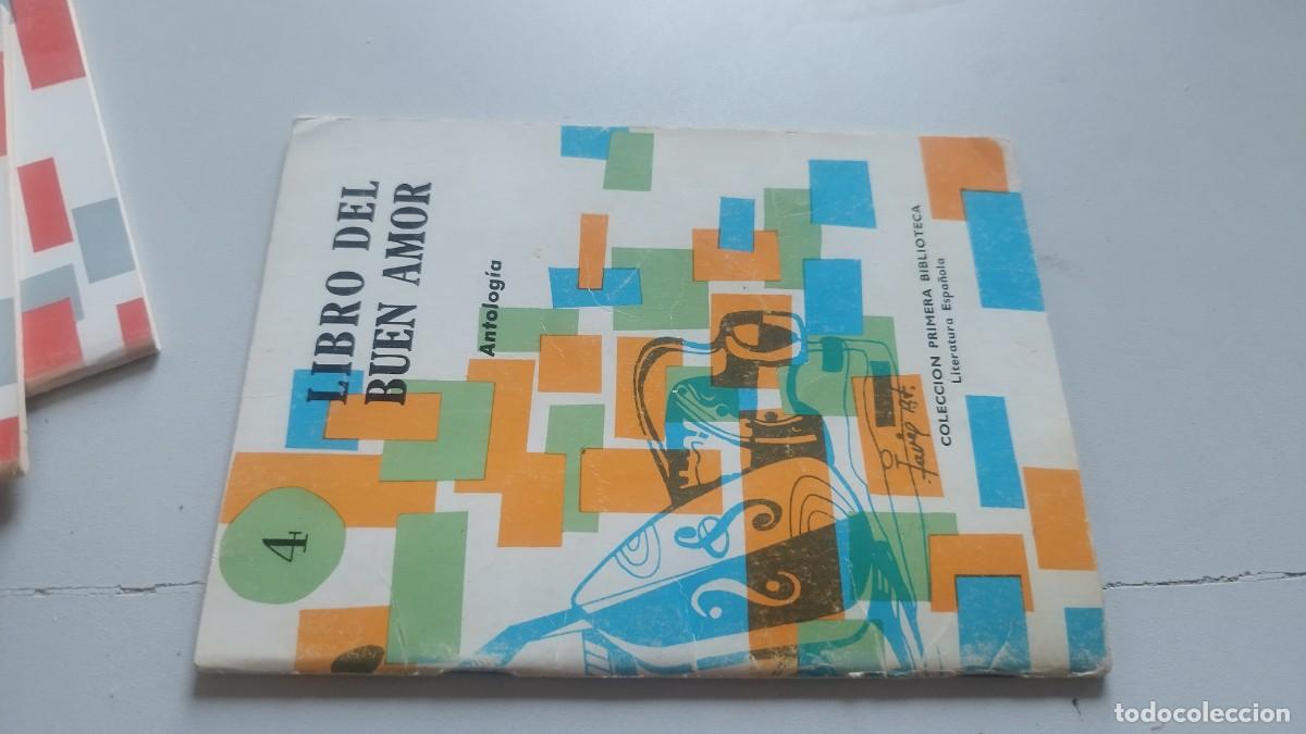 Libros de segunda mano: 4 LIBRO DEL BUEN AMOR / COCULSA / ANTOLOGIA / COLECCI&Oacute;N PRIMERA BIBLIOTECA LITERATURA ESPA&Ntilde;OLA
