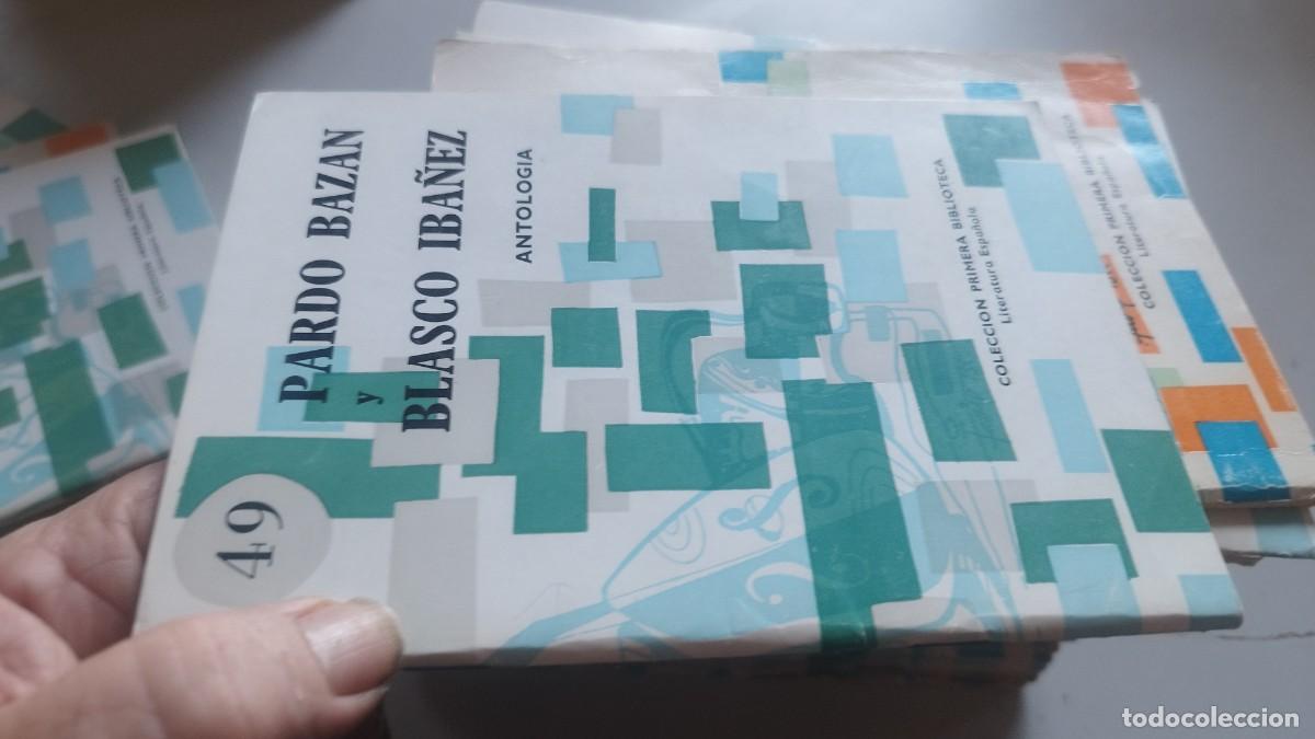 Libros de segunda mano: 49 PARDO BAZAN Y BLASCO IBA&Ntilde;EZ / COCULSA / ANTOLOGIA / COLECCI&Oacute;N PRIMERA BIBLIOTECA LITERATURA