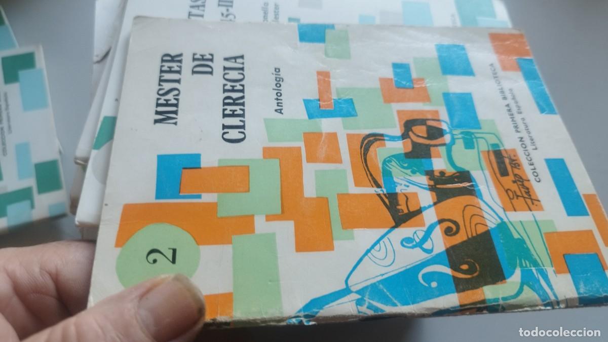 Libros de segunda mano: 2 MESTER DE CLERECIA / COCULSA / ANTOLOGIA / COLECCI&Oacute;N PRIMERA BIBLIOTECA LITERATURA ESPA&Ntilde;OLA
