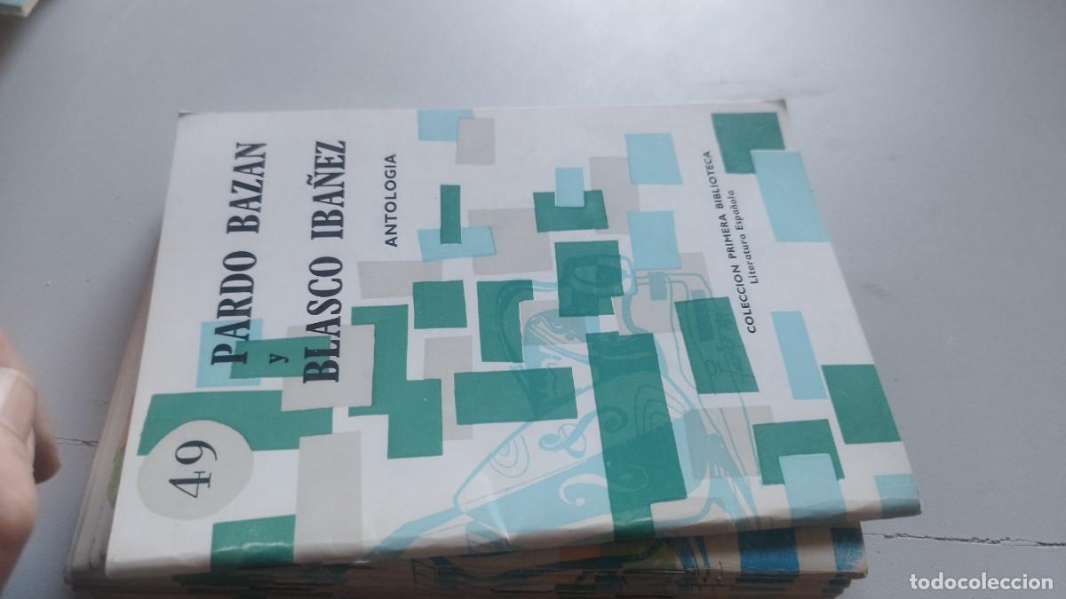 Libros de segunda mano: 49 PARDO BAZAN Y BLASCO IBA&Ntilde;EZ / COCULSA / ANTOLOGIA / COLECCI&Oacute;N PRIMERA BIBLIOTECA LITERATURA