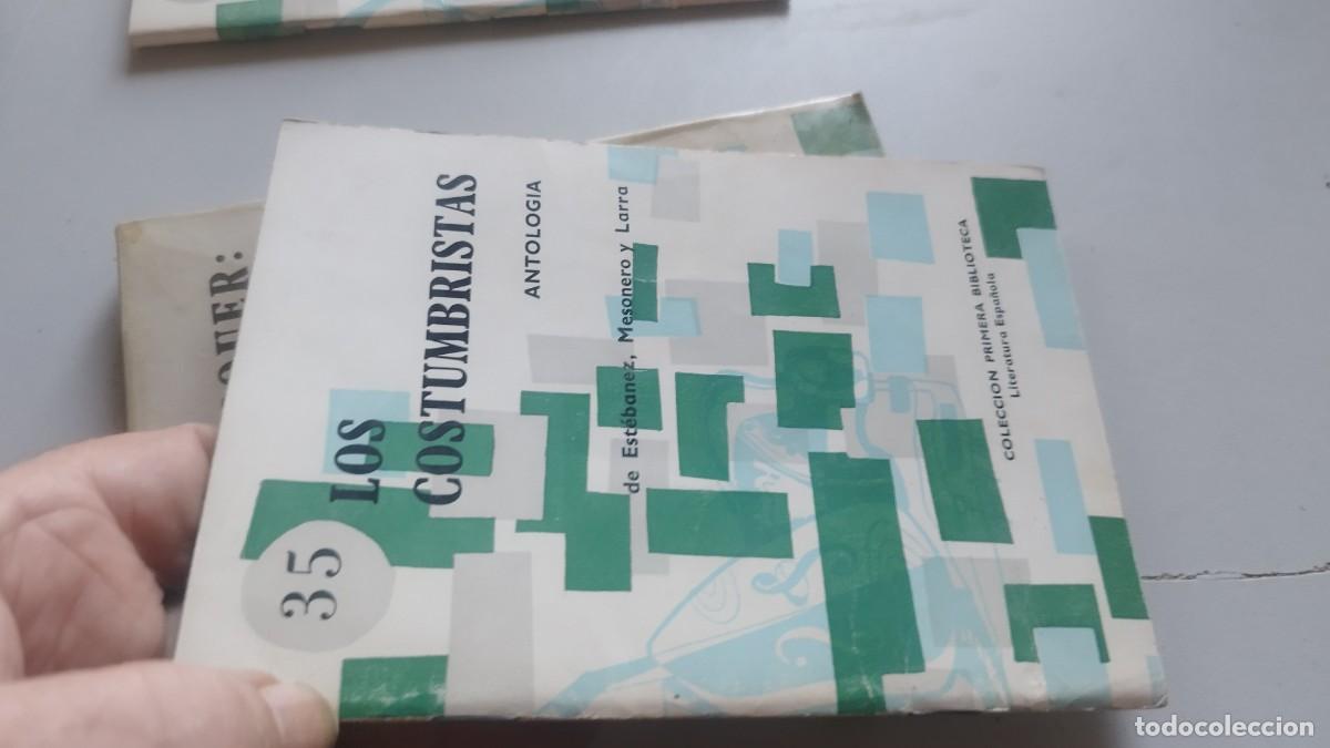 Libros de segunda mano: 35 LOS COSTUMBRISTAS / COCULSA / ANTOLOGIA / COLECCI&Oacute;N PRIMERA BIBLIOTECA LITERATURA ESPA&Ntilde;OLA