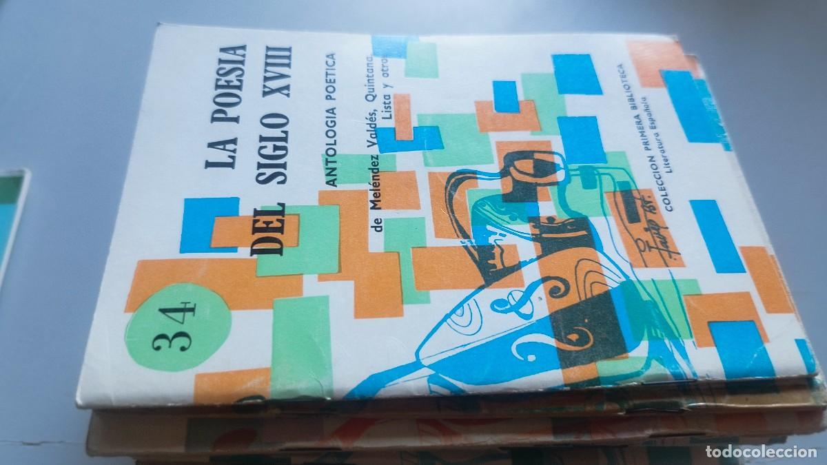 Livres d'occasion: 34 LA POESIA DEL SIGLO XVIII / COCULSA / ANTOLOGIA / COLECCI&Oacute;N PRIMERA BIBLIOTECA LITERATURA E