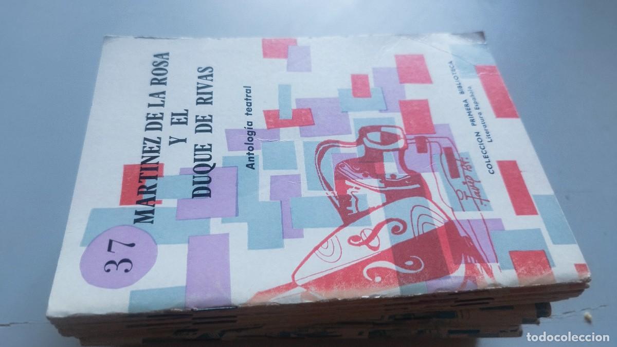 Livres d'occasion: 37 MARTINEZ DE LA ROSA Y EL DUQUE DE RIVAS / COCULSA / ANTOLOGIA / COLECCI&Oacute;N PRIMERA BIBLIOTEC
