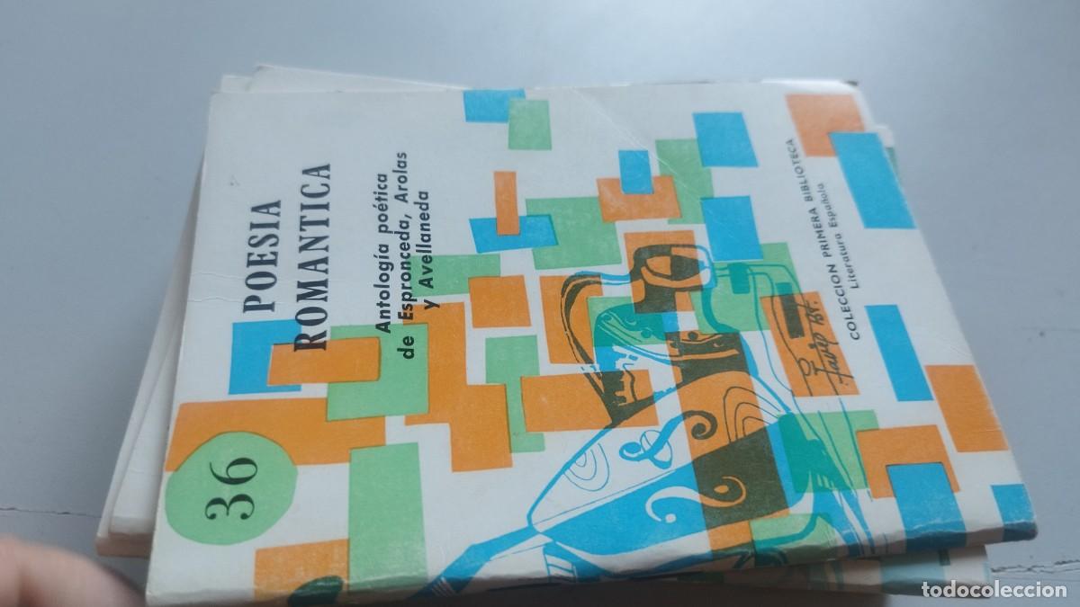 Libros de segunda mano: 36 POESIA ROMANTICA / COCULSA / ANTOLOGIA / COLECCI&Oacute;N PRIMERA BIBLIOTECA LITERATURA ESPA&Ntilde;OLA