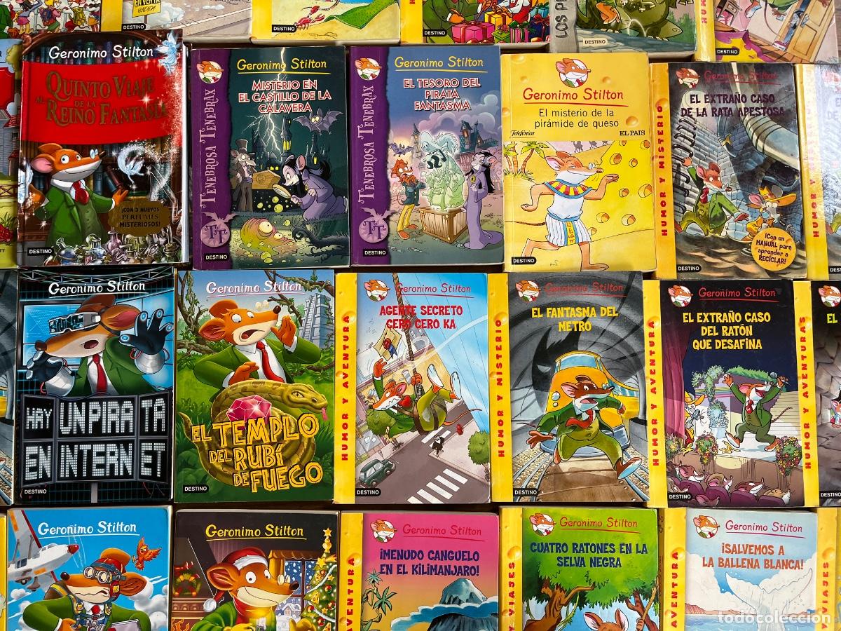 Libros de segunda mano: GERONIMO STILTON - ESPECTACULAR LOTE DE 27 TOMOS - Foto 2