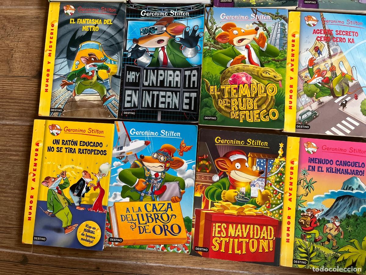 Libros de segunda mano: GERONIMO STILTON - ESPECTACULAR LOTE DE 27 TOMOS - Foto 3