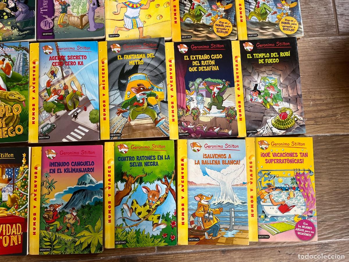 Libros de segunda mano: GERONIMO STILTON - ESPECTACULAR LOTE DE 27 TOMOS - Foto 4