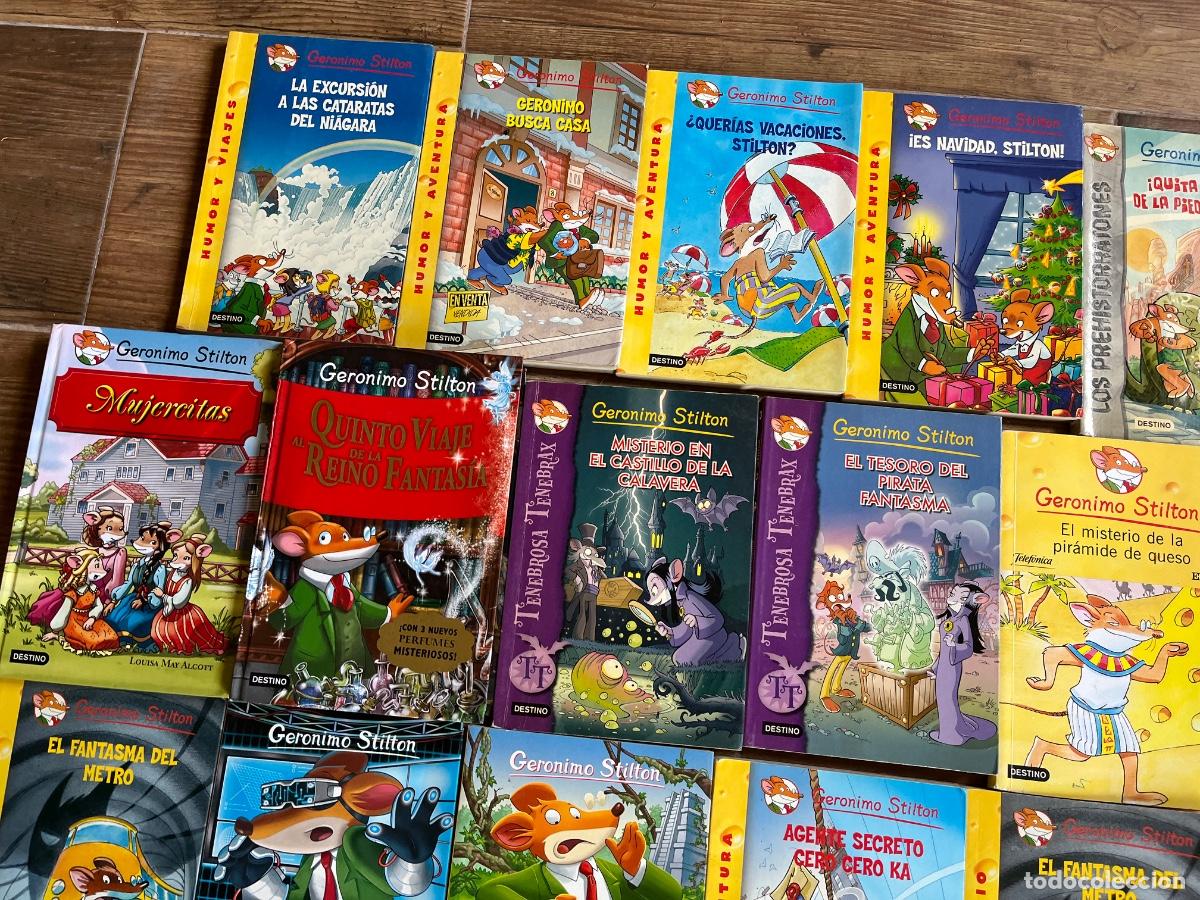 Libros de segunda mano: GERONIMO STILTON - ESPECTACULAR LOTE DE 27 TOMOS - Foto 6