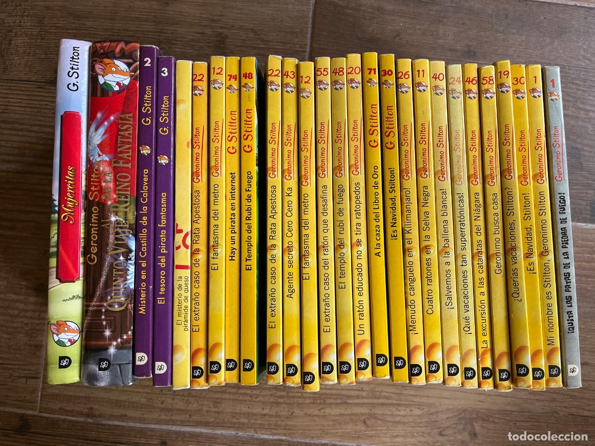 Libros de segunda mano: GERONIMO STILTON - ESPECTACULAR LOTE DE 27 TOMOS - Foto 7