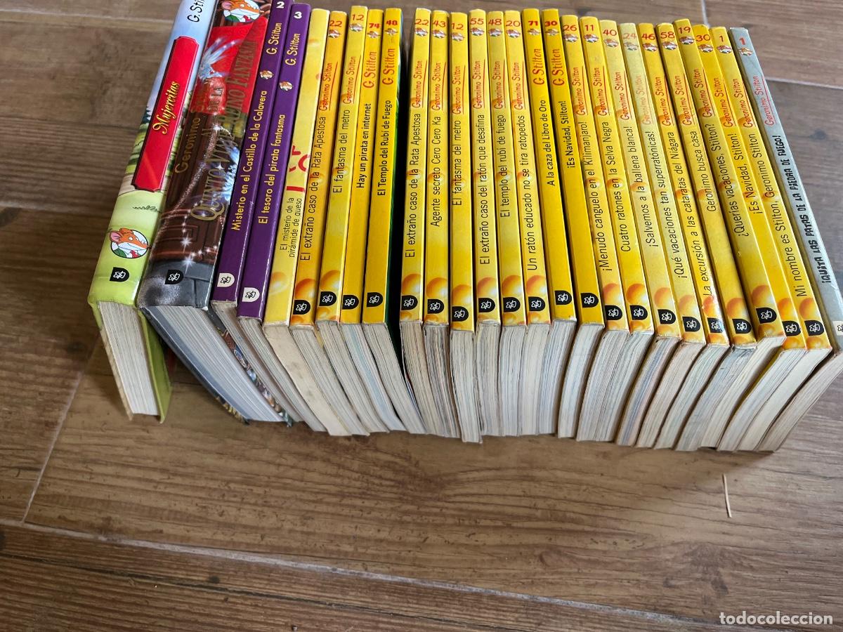 Libros de segunda mano: GERONIMO STILTON - ESPECTACULAR LOTE DE 27 TOMOS - Foto 8