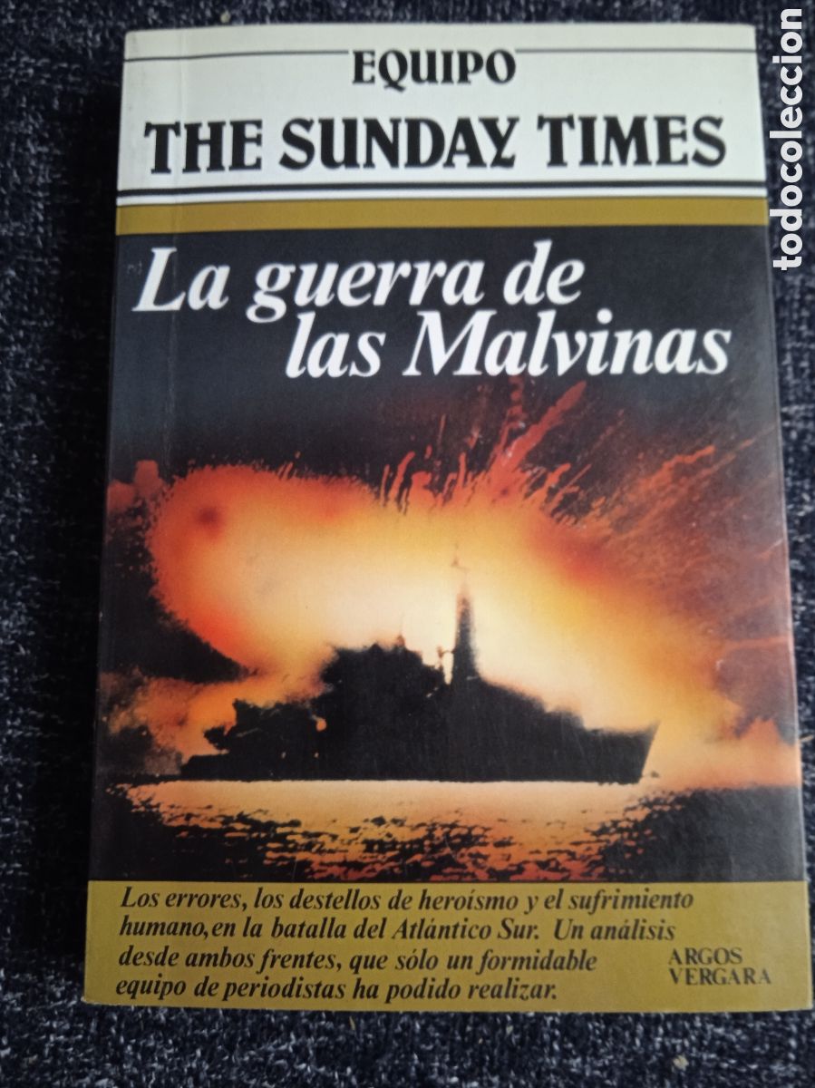 Libros de segunda mano: LA GUERRA DE LAS MALVINAS,- EQUIPO THE SUNDAY TIMES