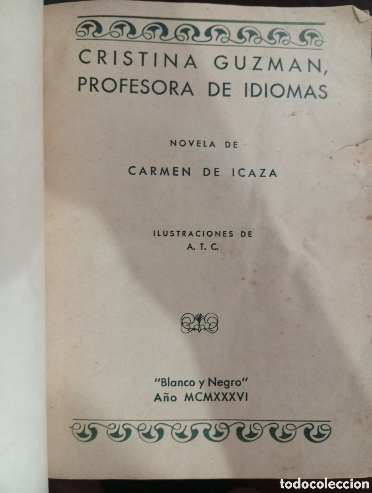 Libros de segunda mano: Cristina Guzm&aacute;n profesora de idiomas