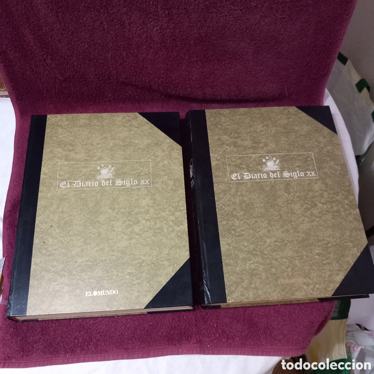 Libros de segunda mano: DIARIO DEL SIGLO XX/GRAN FORMATO/COLECCION COMPLETA EN 2 TOMOS DE 1900 a 1999(EXCELENTE ESTADO)